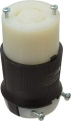 Hubbell Wiring Device-Kellems - 480 VAC, 30 Amp, L16-30R Configuration, Industrial Grade, Self Grounding Connector - 3 Phase, 3 Poles, IP20, 0.35 to 1.15 Inch Cord Diameter - USA Tool & Supply