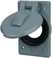 Hubbell Wiring Device-Kellems - Electrical Outlet Box Polycarbonate Weatherproof Cover - USA Tool & Supply