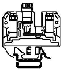 ACI - Terminal Block Jumper Bar - Use with Terminal Blocks - USA Tool & Supply