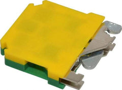 ACI - 14 to 131°F, Grounding Terminal Block - 20 to 8 AWG Compatibility, 45-1/2mm High x 47mm Deep - USA Tool & Supply