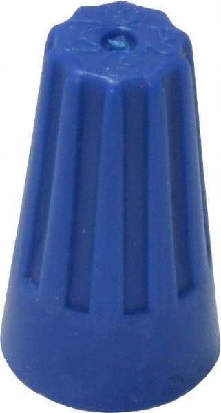 3M - 3, 20 to 3, 16 AWG, 300 Volt, Fire Resistant, Standard Twist on Wire Connector - Blue, 221°F - USA Tool & Supply