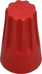 3M - 2, 14 to 3, 10 AWG, 600 Volt, Fire Resistant, Standard Twist on Wire Connector - Red, 221°F - USA Tool & Supply