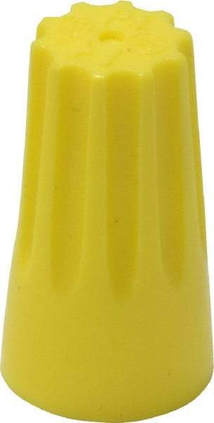 3M - 3, 20 to 2, 12 AWG, 600 Volt, Fire Resistant, Standard Twist on Wire Connector - Yellow, 221°F - USA Tool & Supply