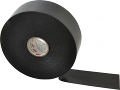 3M - 2" x 100', Black Vinyl Electrical Tape - Series 51, 20 mil Thick, 40 Lb./Inch Tensile Strength - USA Tool & Supply