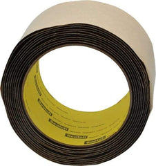 3M - 2-1/2" x 10', Black Vinyl Electrical Tape - Series 6147, 45 mil Thick, 300 V/mil Dielectric Strength, 20 Lb./Inch Tensile Strength - USA Tool & Supply