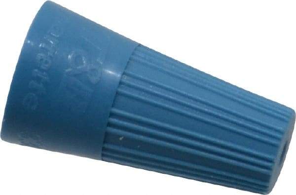 Thomas & Betts - 3, 20 to 3, 16 AWG, 300 Volt, Corrosion Resistant, Standard Twist on Wire Connector - Blue - USA Tool & Supply