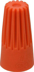 Thomas & Betts - 2, 18 to 3, 14 AWG, 600 Volt, Corrosion Resistant, Standard Twist on Wire Connector - Orange - USA Tool & Supply