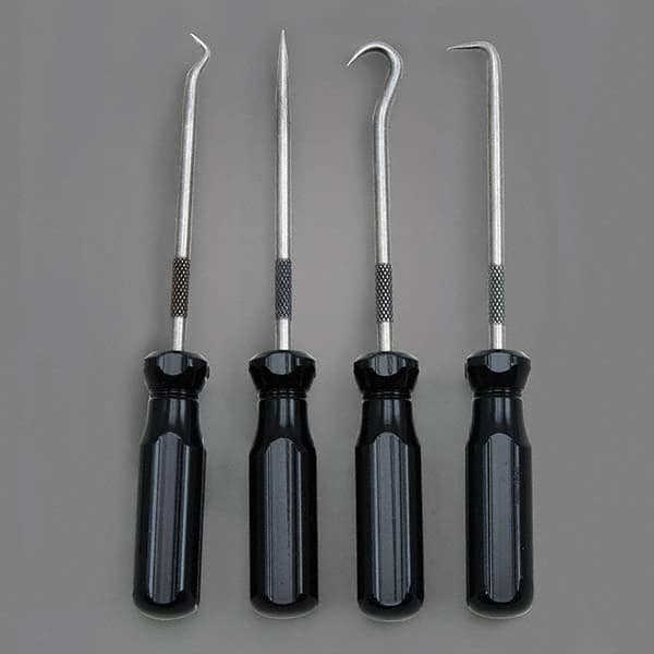 Ullman Devices - Scribe & Probe Sets Type: Hook & Pick Set Number of Pieces: 4 - USA Tool & Supply