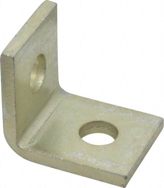 Thomas & Betts - Zinc Dichromate Steel 90° Strut Fitting - Used with Joining Metal Framing Channel & Strut - USA Tool & Supply