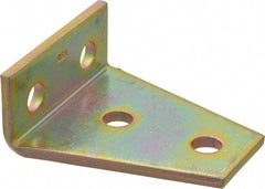 Thomas & Betts - Zinc Dichromate Steel 90° Strut Fitting - Used with Joining Metal Framing Channel & Strut - USA Tool & Supply