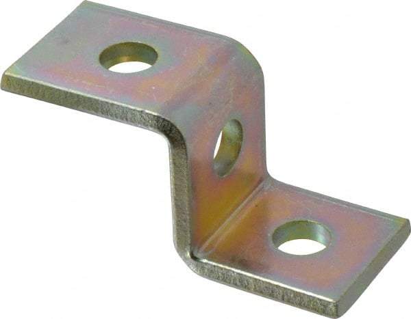 Thomas & Betts - Zinc Dichromate Steel Strut Z Fitting - Used with Joining Metal Framing Channel & Strut - USA Tool & Supply