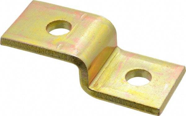 Thomas & Betts - Zinc Dichromate Steel Strut Z Fitting - Used with Joining Metal Framing Channel & Strut - USA Tool & Supply