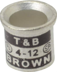 Thomas & Betts - (3) 8 to (1) 4 with (2) 10 AWG Bullet Connector - Brown Insulation - USA Tool & Supply