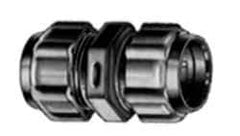 Thomas & Betts - 4" Trade, Die Cast Zinc Compression EMT Conduit Coupling - Noninsulated - USA Tool & Supply