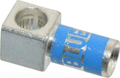 Thomas & Betts - 600 Volt, 6 AWG, Female Pigtail Connector - 1/2 Inch Long Wire Strip, Blue, CSA Certified, RoHS Compliant, UL File Y - USA Tool & Supply