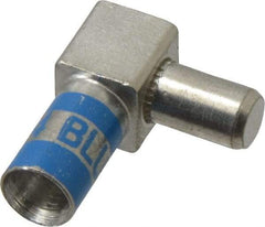 Thomas & Betts - 600 Volt, 6 AWG, Male Pigtail Connector - 1/2 Inch Long Wire Strip, Blue, CSA Certified, RoHS Compliant, UL File Y - USA Tool & Supply