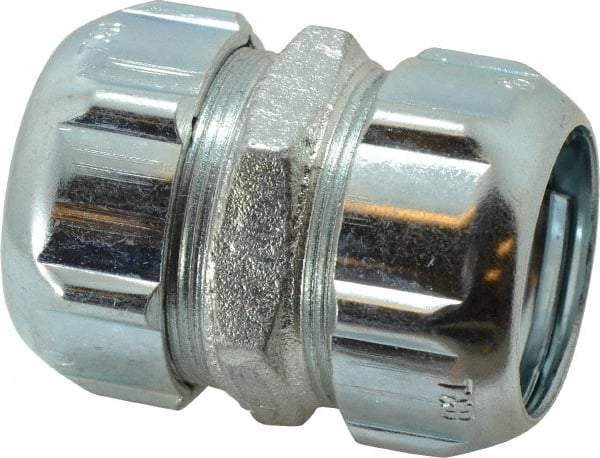 Thomas & Betts - 1" Trade, Malleable Iron Compression Rigid/Intermediate (IMC) Conduit Coupling - Noninsulated - USA Tool & Supply