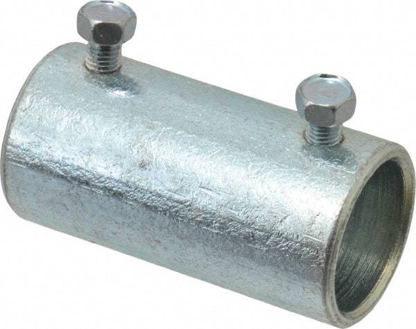 Thomas & Betts - 3/4" Trade, Steel Set Screw Rigid/Intermediate (IMC) Conduit Coupling - Noninsulated - USA Tool & Supply