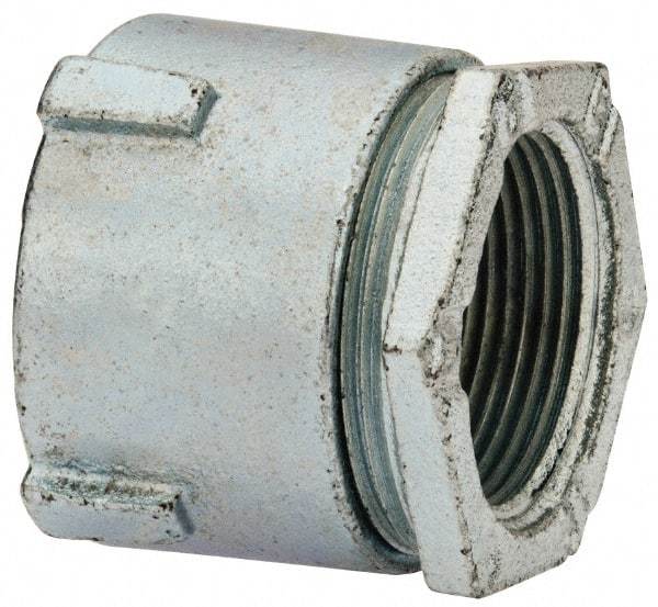 Thomas & Betts - 1-1/4" Trade, Malleable Iron Threaded Rigid/Intermediate (IMC) Conduit Coupling - Noninsulated - USA Tool & Supply