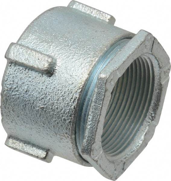 Thomas & Betts - 1-1/2" Trade, Malleable Iron Threaded Rigid/Intermediate (IMC) Conduit Coupling - Noninsulated - USA Tool & Supply