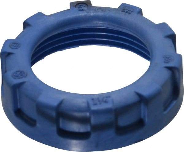 Thomas & Betts - 1-1/4" Trade, Plastic Threaded Rigid/Intermediate (IMC) Conduit Bushing - Insulated - USA Tool & Supply