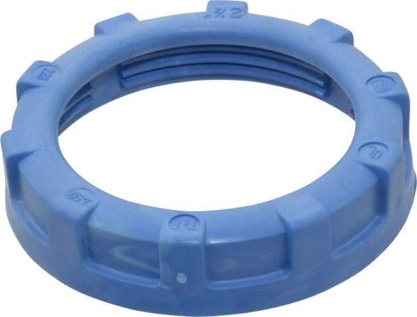 Thomas & Betts - 2-1/2" Trade, Plastic Threaded Rigid/Intermediate (IMC) Conduit Bushing - Insulated - USA Tool & Supply