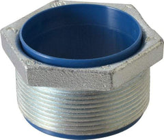 Thomas & Betts - 2" Trade, Malleable Iron Threaded Rigid/Intermediate (IMC) Conduit Nipple - Insulated - USA Tool & Supply