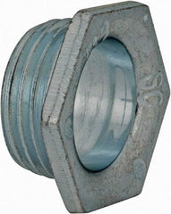 Thomas & Betts - 1/2" Trade, Steel Threaded Rigid/Intermediate (IMC) Conduit Nipple - Noninsulated - USA Tool & Supply