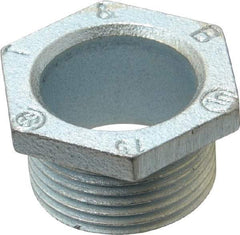 Thomas & Betts - 1" Trade, Malleable Iron Threaded Rigid/Intermediate (IMC) Conduit Nipple - Noninsulated - USA Tool & Supply