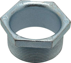 Thomas & Betts - 2" Trade, Malleable Iron Threaded Rigid/Intermediate (IMC) Conduit Nipple - Noninsulated - USA Tool & Supply