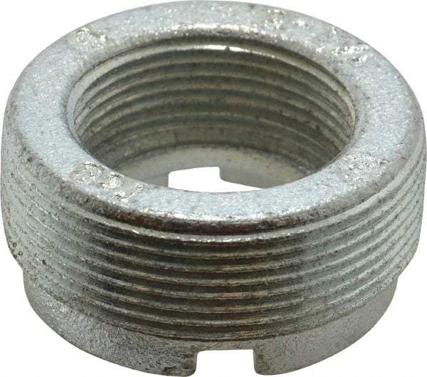 Thomas & Betts - 2 - 1-1/4" Trade, Steel Threaded Rigid/Intermediate (IMC) Conduit Reducer - Noninsulated - USA Tool & Supply