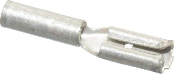 Thomas & Betts - 22 to 18 AWG, Noninsulated, Female Wire Disconnect - 0.11 Inch Wide Tab, Red, RoHS Compliant, UL 94 V-0 - USA Tool & Supply