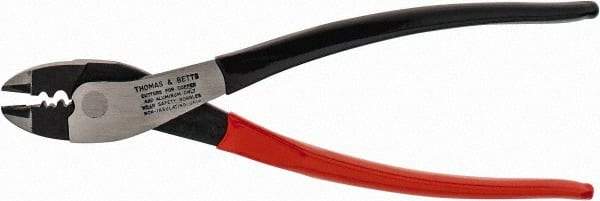 Thomas & Betts - Crimping Pliers - A, B, C, PT Noninsulated Terminal & Splices Style - USA Tool & Supply