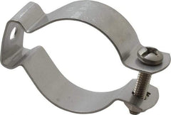 Thomas & Betts - Stainless Steel Rigid/EMT Conduit & Pipe Hanger - 1-1/2" EMT, 1-1/4" Rigid - USA Tool & Supply