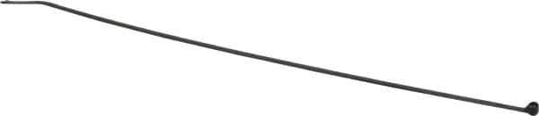 Thomas & Betts - 11.1" Long Black Nylon Standard Cable Tie - 30 Lb Tensile Strength, 1.31mm Thick, 76.2mm Max Bundle Diam - USA Tool & Supply