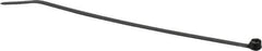 Thomas & Betts - 7.31" Long Black Nylon Standard Cable Tie - 50 Lb Tensile Strength, 1.09mm Thick, 44.45mm Max Bundle Diam - USA Tool & Supply