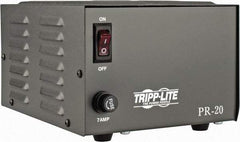 Tripp-Lite - 60 Watt, 20 Amp, 120 VAC Input, 13.8 VDC Output, Power Supply - 6 Inch Wide x 10 Inch Deep x 4-1/2 Inch High, 32 to 104°F, Red LED Display - USA Tool & Supply