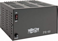 Tripp-Lite - 250, 300 Watt, 60 Amp, 120 VAC Input, 13.8 VDC Output, Power Supply - 10-1/2 Inch Wide x 11-1/2 Inch Deep x 6-3/4 Inch High, 32 to 104°F, Red LED Display - USA Tool & Supply