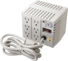 Tripp-Lite - 6 Outlets, 140 Volt Max Input, 600 VA, Portable Power Conditioner - 120 VAC Output, 4-3/4 Inch Wide x 5-1/2 Inch High x 4-3/4 Inch Deep - USA Tool & Supply
