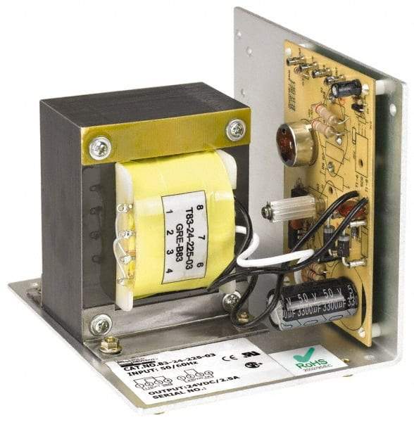 Sola/Hevi-Duty - 60 Watt, 2.50 Amp, 24 V Output, Power Supply - USA Tool & Supply