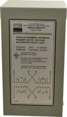 Sola/Hevi-Duty - 120/240 Input Volt, 12/24 Output Volt, 60 Hz, Buck Boost Transformer - 1 Phase, 4 Inch Wide x 4 Inch Deep, cULus Listed E77014 - USA Tool & Supply