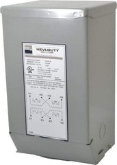 Sola/Hevi-Duty - 120/240 Input Volt, 12/24 Output Volt, 60 Hz, Buck Boost Transformer - 1 Phase, 6 Inch Wide x 5 Inch Deep x 10 Inch High, cULus Listed E77014 - USA Tool & Supply