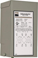 Sola/Hevi-Duty - 120/240 Input Volt, 16/32 Output Volt, 60 Hz, Buck Boost Transformer - 1 Phase, 4 Inch Wide x 4 Inch Deep x 8 Inch High, cULus Listed E77014 - USA Tool & Supply