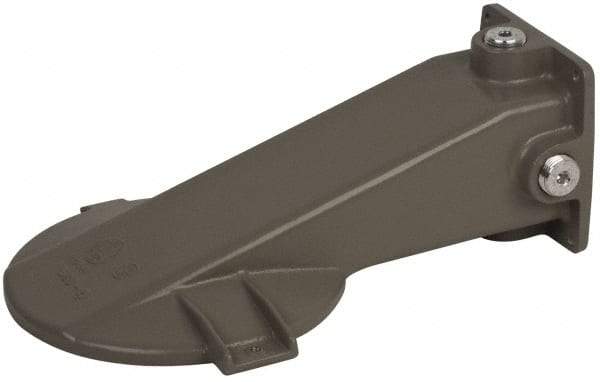 Hubbell Killark - Gray Light Fixture Wall Bracket - For Use with Hazardous Location HID Fixture - MB Series, CSA File LR11713, UL File E10514 & E91793 - USA Tool & Supply