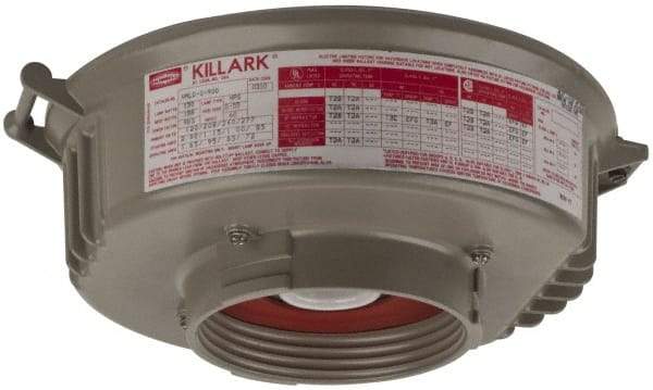 Hubbell Killark - 150 Watt, High Pressure Sodium Hazardous Location Light Fixture - Corrosion, Dirt, Dust, Moisture & Vibration Resistant - USA Tool & Supply