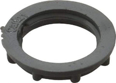 Thomas & Betts - 1/2" Trade, PVC Threaded Rigid/Intermediate (IMC) Conduit Locknut - Insulated - USA Tool & Supply