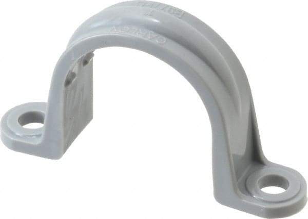 Thomas & Betts - 1 Pipe, PVC, Pipe or Conduit Strap - 2 Mounting Holes - USA Tool & Supply