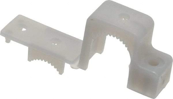 Thomas & Betts - 1/2" Pipe, PVC," Pipe or Conduit Snap Strap - 1 Mounting Hole - USA Tool & Supply