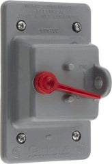 Thomas & Betts - Electrical Outlet Box Polycarbonate Toggle Switch - USA Tool & Supply