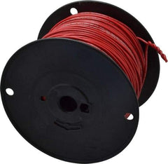 Southwire - 18 AWG, 16 Strand, Red Machine Tool Wire - PVC, Acid, Moisture and Oil Resistant, 500 Ft. Long - USA Tool & Supply